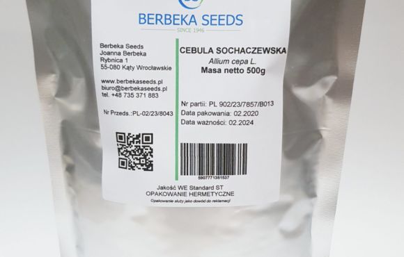 Cebula Sochaczewska 500g Standard BerbekaSeeds